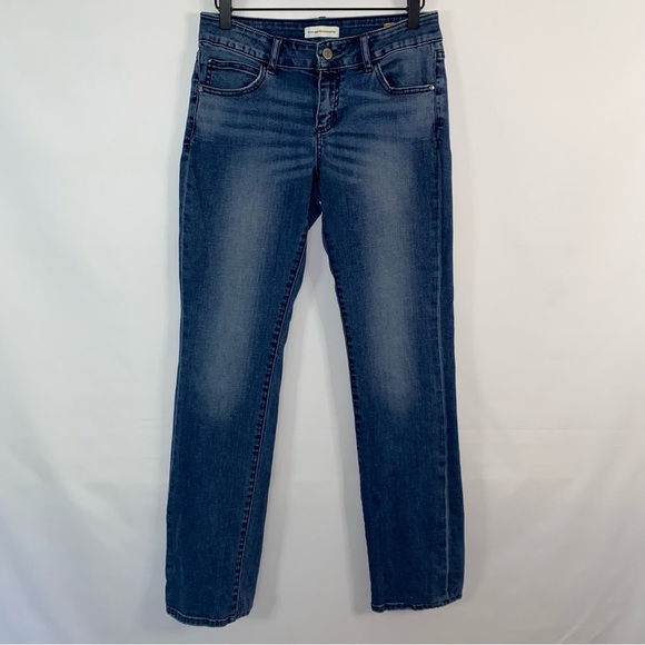 Pilcro and the Letterpress x Anthropologie Women's Slim Boyfriend Denim Jeans 27 - Picture 1 of 9